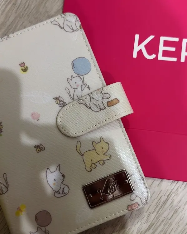 รูปจากลูกค้า — Bookbank Holder · Happy Puppy · ชมพูอ่อน
