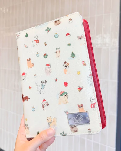 Vaccine Book/Planner · Merry Marching · แดง (Cherry Red)