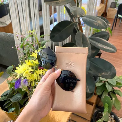 Glasses Case · สีพื้น (ไม่มีลาย) · Rose Gold